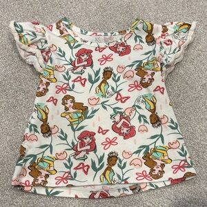 Disney Multicolor Princess Kids Tee